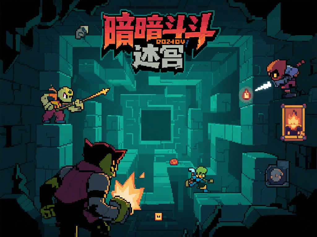 《暗斗迷宫》:吃豆人灵感再创新,2D探索动作游戏发售日期揭晓 《暗斗迷宫》:吃豆人灵感再创新,2D探索动作游戏发售日期揭晓